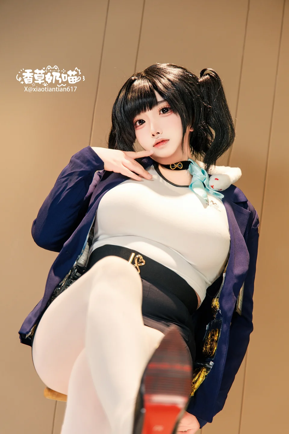 香草奶喵 - No.005 索拉 [136P,22V-2.36GB] tg@simisebaisi 【丝足阁】051.webp